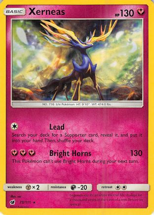 Xerneas 73/111 - [SM  Crimson Invasion] Holofoil