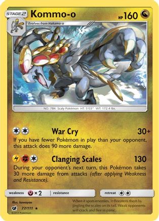 Kommo-o 77/111 - [SM  Crimson Invasion]