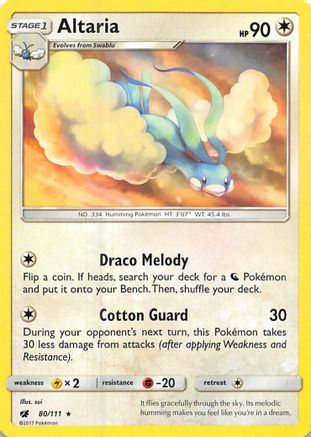 Altaria (80/111) [Soleil et Lune : Invasion pourpre] 