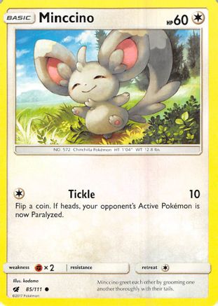 Minccino 85/111 - [SM  Crimson Invasion]