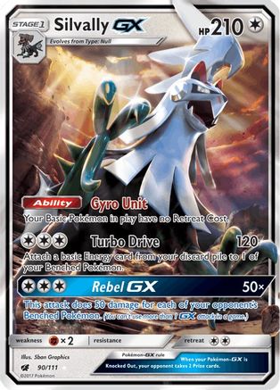 Silvally GX 90/111 - [SM  Crimson Invasion] Holofoil
