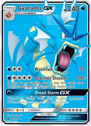 Gyarados GX (101/111) [Sun & Moon: Crimson Invasion]