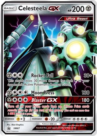 Celesteela GX (SM67) [Soleil et Lune : Promos Black Star] 