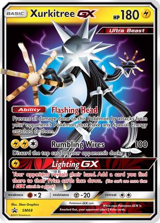 Xurkitree GX (SM68) [Soleil et Lune : Promos Black Star] 