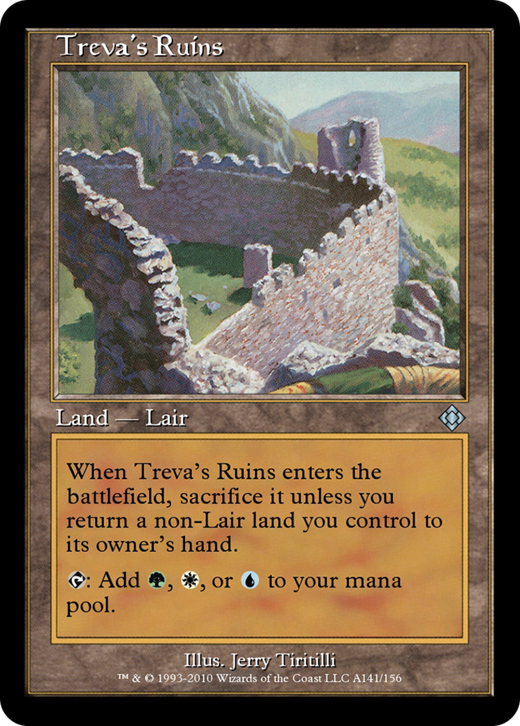 Treva's Ruins (TD0-A141) - [Magic Online Theme Decks]