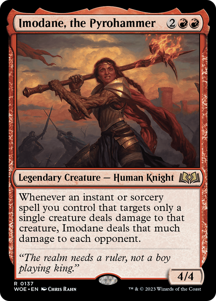 Imodane, the Pyrohammer (WOE-137) - [Wilds of Eldraine]