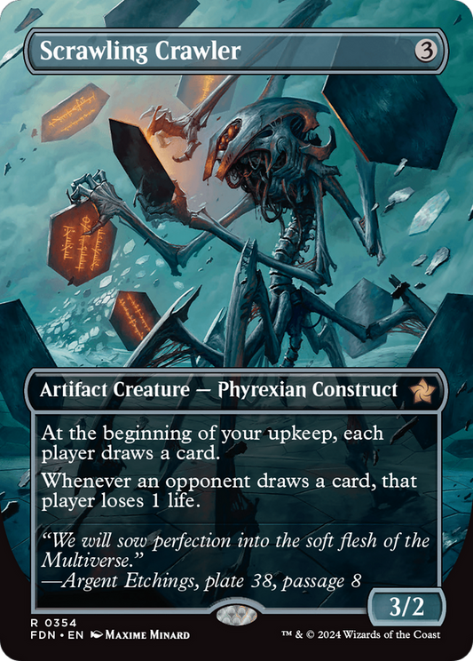 Scrawling Crawler (FDN-354) - [Foundations] (Borderless) Foil