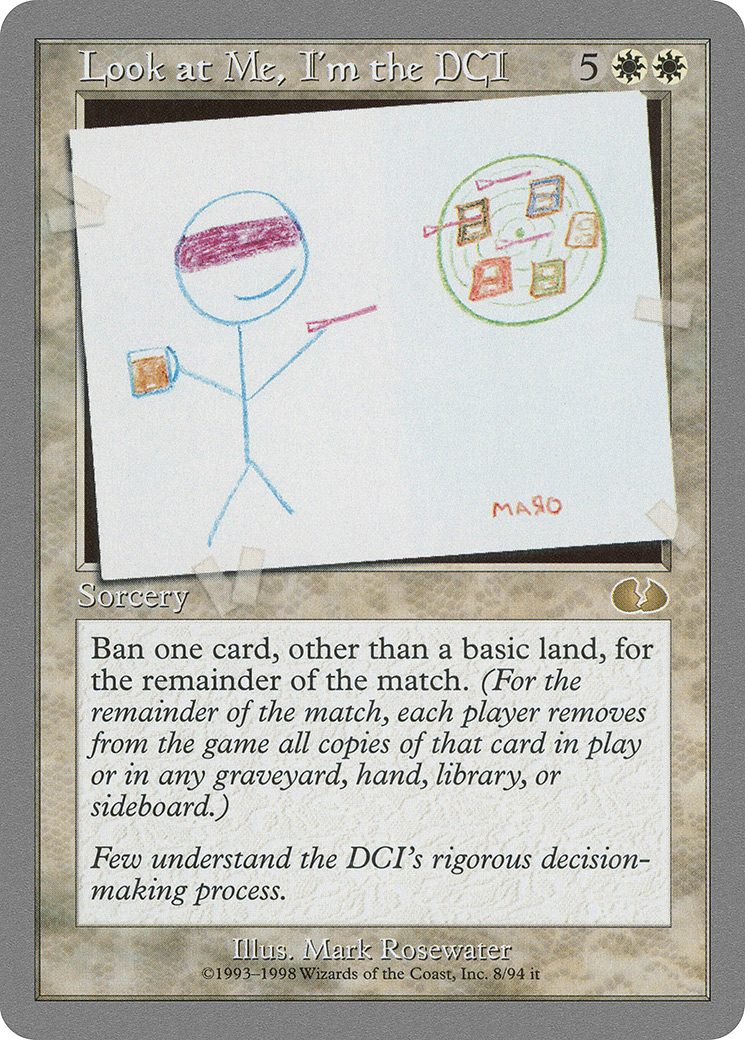 Look at Me, I'm the DCI (UGL-008) - [Unglued]