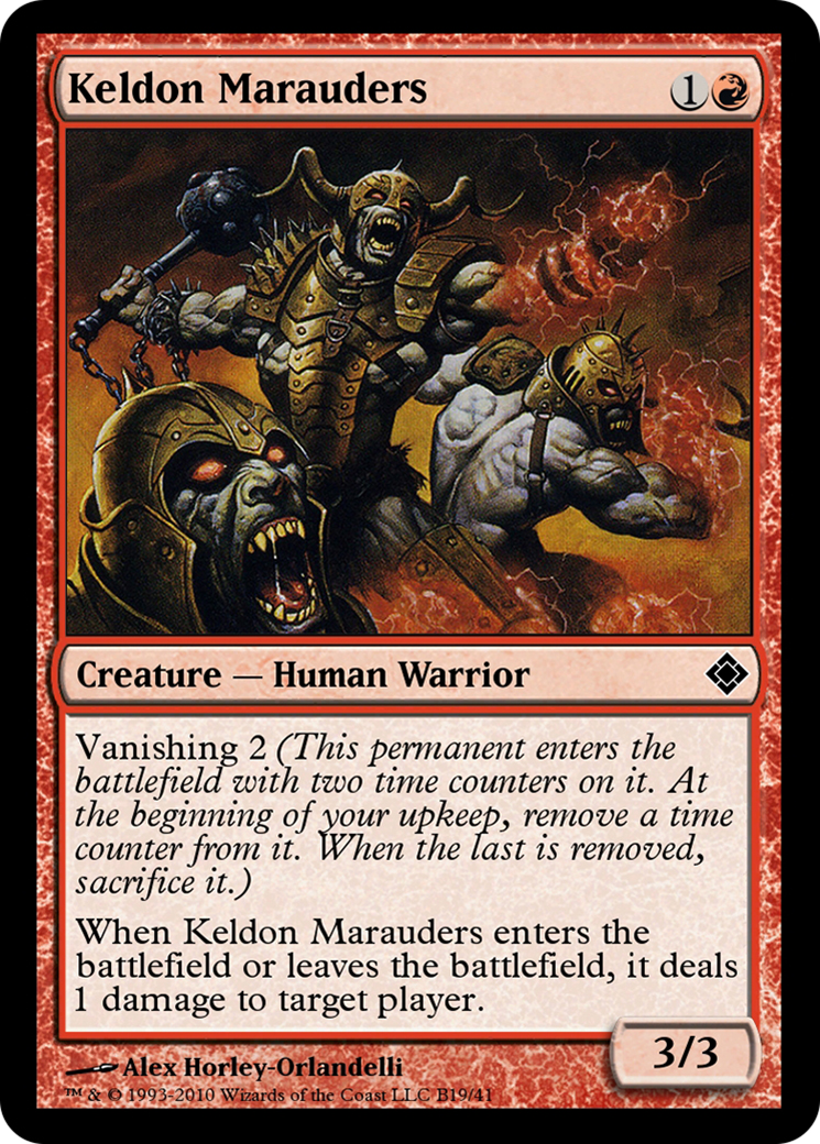 Keldon Marauders (TD0-B19) - [Magic Online Theme Decks]