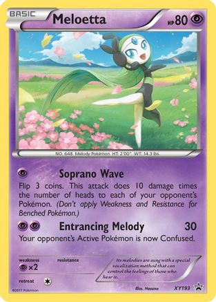 Meloetta (XY193) [XY : Promos Black Star] 