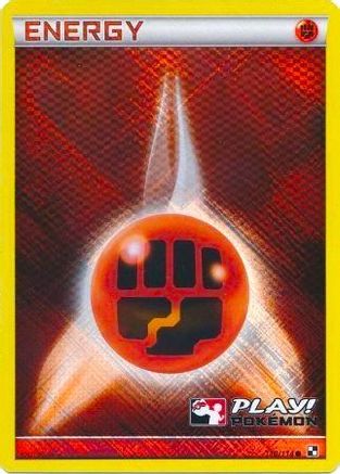 Fighting Energy - 110/114 (Play! Pokemon) 110 - [League & Championship Cards] Holofoil