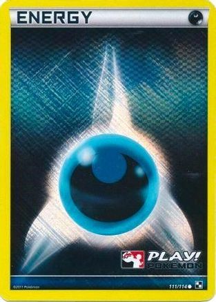 Darkness Energy - 111/114 (Play! Pokemon) 111 - [League & Championship Cards] Holofoil