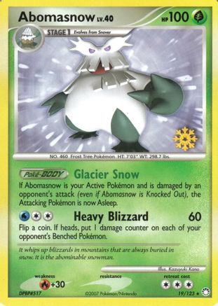 Abomasnow (19/123) [Countdown Calendar Promos]