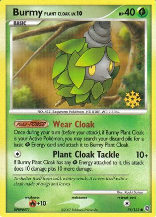Burmy (Plant Cloak) - 78/132 - [Countdown Calendar Promos]