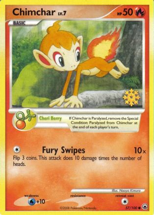 Chimchar - 57/100 - [Countdown Calendar Promos]