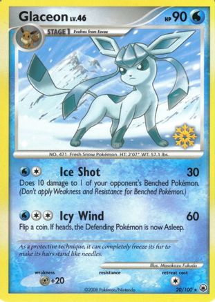 Glaceon (20/100) [Countdown Calendar Promos]