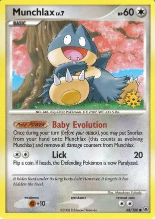 Munchlax (68/100) [Countdown Calendar Promos]