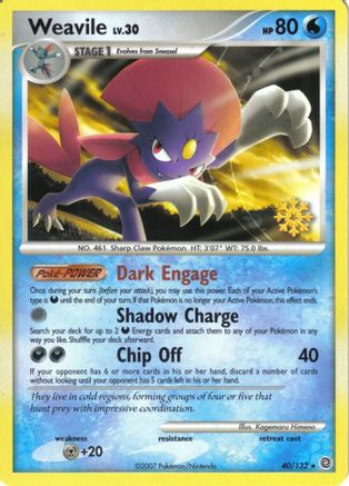 Weavile - 40/132 - [Countdown Calendar Promos]