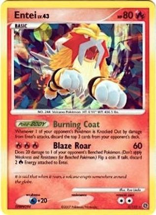 Entei (4/132) (Cracked Ice Holo) [Diamond &amp; Pearl: Secret Wonders] 