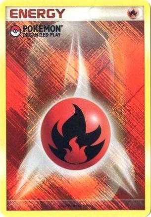 Fire Energy (Promo POP non numérotée 2009) [Cartes de ligue et de championnat] 