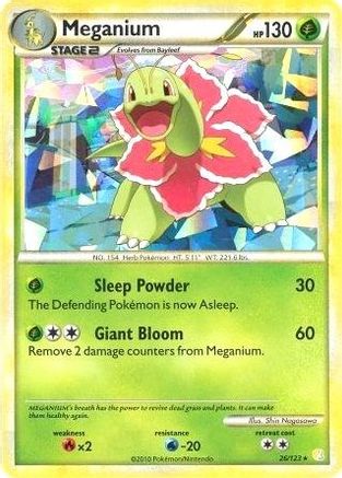 Meganium - 26/123 (Cracked Ice Holo) 26 - [Deck Exclusives] Holofoil