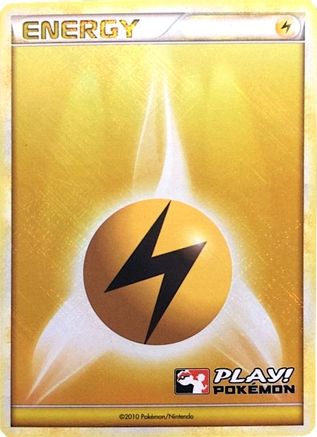 Lightning Energy (2010 Play! Pokemon) - [League & Championship Cards] Holofoil
