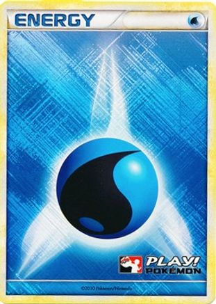 Water Energy (2010 Play! Pokemon) - [League & Championship Cards] Holofoil