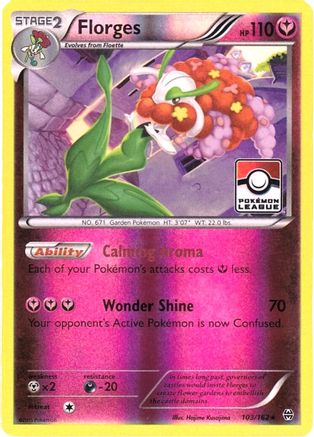 Florges (103/162) (Promo Ligue) [XY : PERCÉE] 