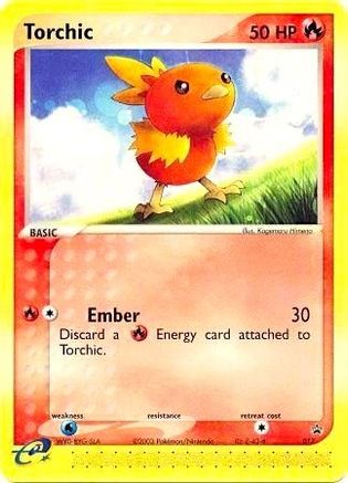 Torchic (017) (Non-Holo) [Nintendo : Promos Black Star] 