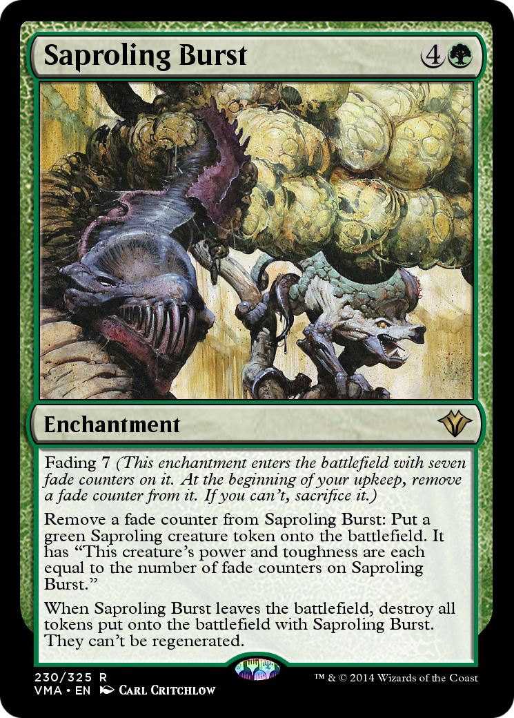Saproling Burst (VMA-230) - [Vintage Masters]
