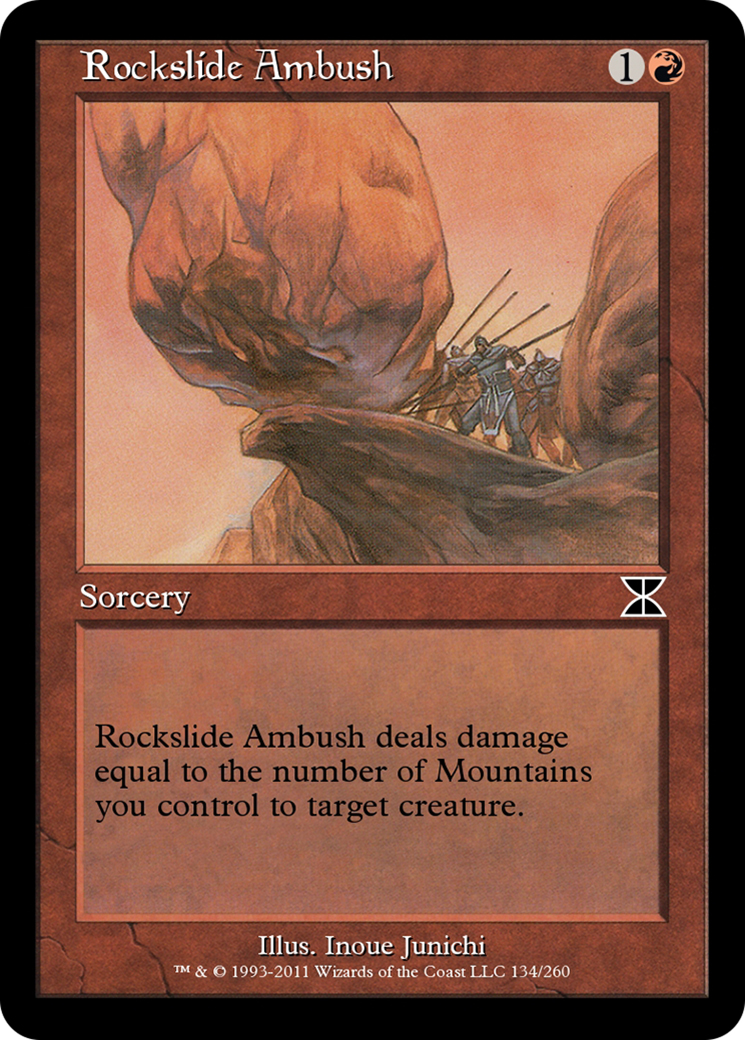 Rockslide Ambush (ME4-134) - [Masters Edition IV]