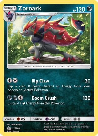 Zoroark - SM89 SM89/248 - [SM Promos] Holofoil