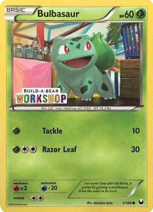 Bulbasaur - 1/108 (Build-A-Bear Workshop Exclusive) 1 - [Miscellaneous Cards & Products]