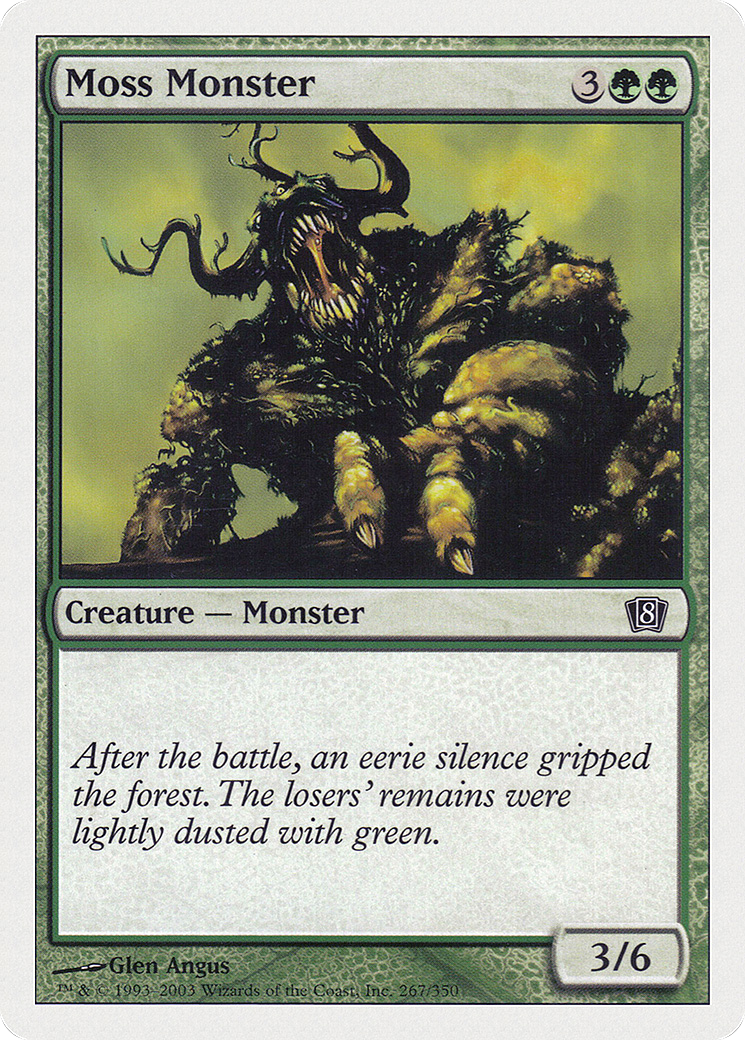 Moss Monster (8ED-267) - [Eighth Edition]