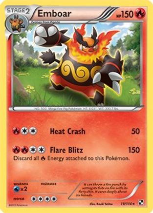 Emboar - 19/114 - [Deck Exclusives]