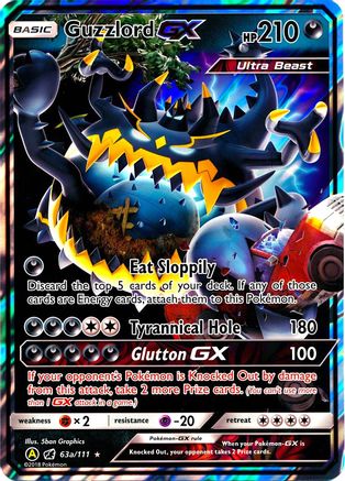 Guzzlord GX - 63a/111/111 - [Alternate Art Promos] Holofoil