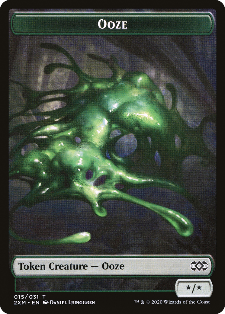 Ooze (T2XM-015) - [Double Masters Tokens] Foil