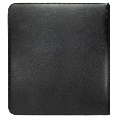 Vivid Black 12-Pocket Zippered PRO-BINDER®