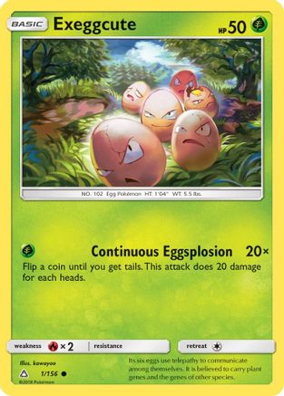 Exeggcute (1/156) [Soleil et Lune : Ultra Prisme] 