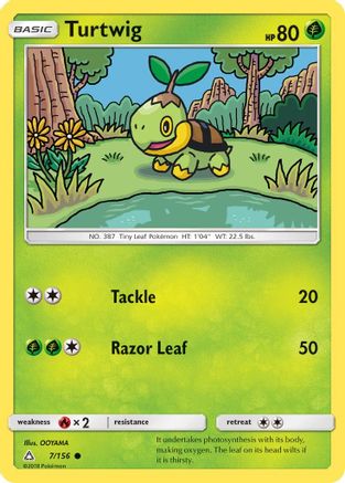 Turtwig (7/156) [Soleil et Lune : Ultra Prisme] 