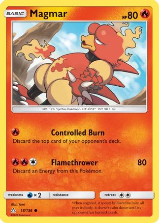 Magmar 18/156 - [SM  Ultra Prism]