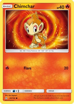 Chimchar (20) 20/156 - [SM  Ultra Prism]