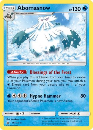 Abomasnow (38/156) [Soleil et Lune : Ultra Prisme] 