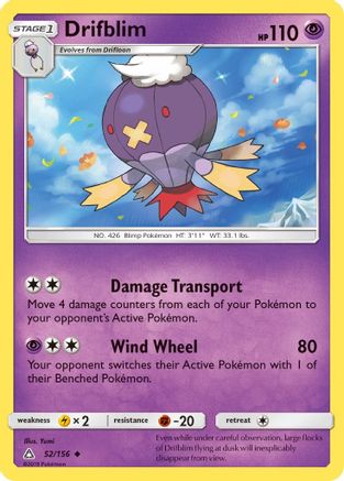 Drifblim 52/156 - [SM  Ultra Prism]