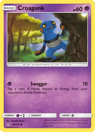 Croagunk 56/156 - [SM  Ultra Prism]