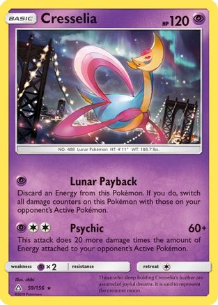 Cresselia (59/156) [Soleil et Lune : Ultra Prisme] 