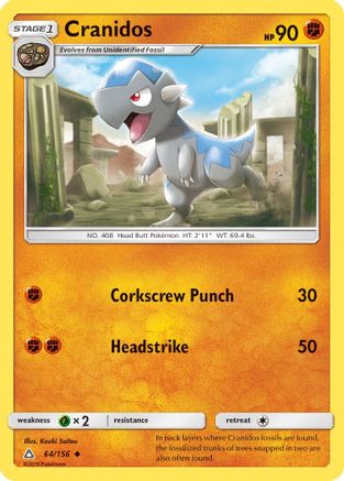 Cranidos 64/156 - [SM  Ultra Prism]
