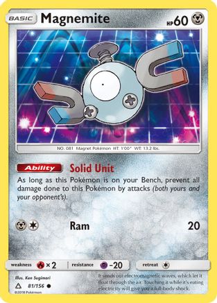 Magnemite (81) 81/156 - [SM  Ultra Prism]