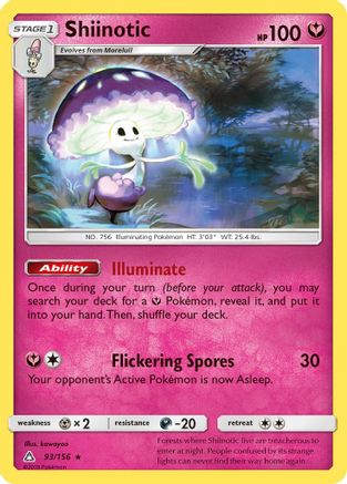 Shiinotic 93/156 - [SM  Ultra Prism]
