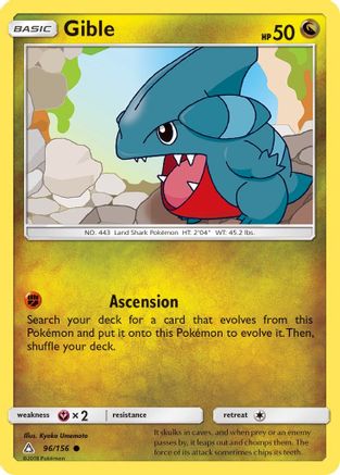 Gible (96) 96/156 - [SM  Ultra Prism]
